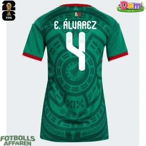 Mexiko Edson Alvarez #4 Hemmatröja Kvinnor VM 2026 Kortärmad
